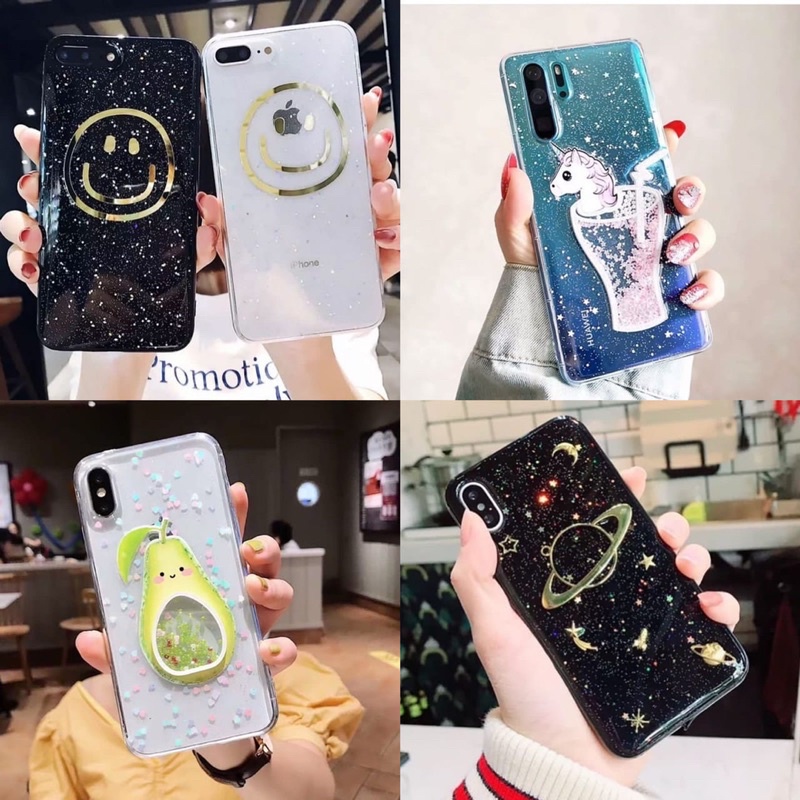 GLITTER CASE SAMSUNG M23 M33 M53 4G 5G READY STOCK ALL PHONE TYPE [TIPE HP LAIN BISA REQUEST]