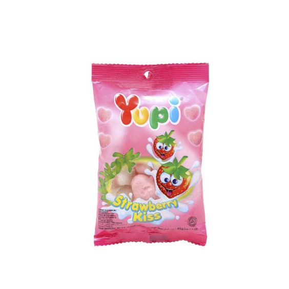 

YUPI STRAWBERRY KISS MINI BAG 45 GR