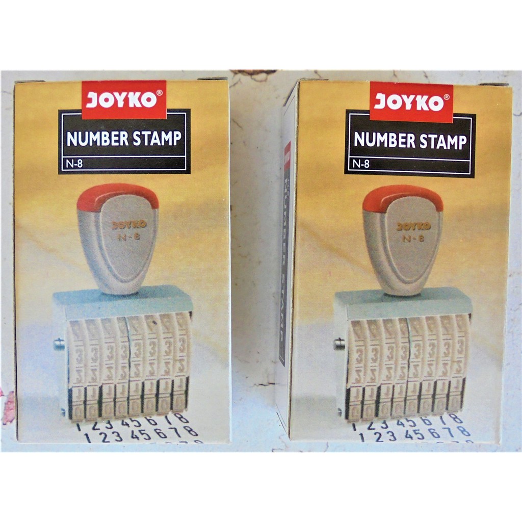 

Stempel Nomer B Joyko N-8 (8 Digit)