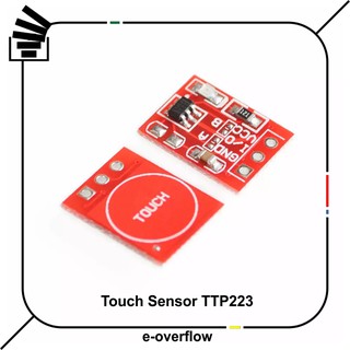 TTP223 Touch Sensor Saklar Sentuh Switch Self Locking Button