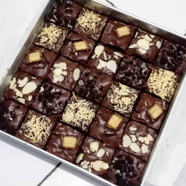 

Brownies sekat 20 x 20
