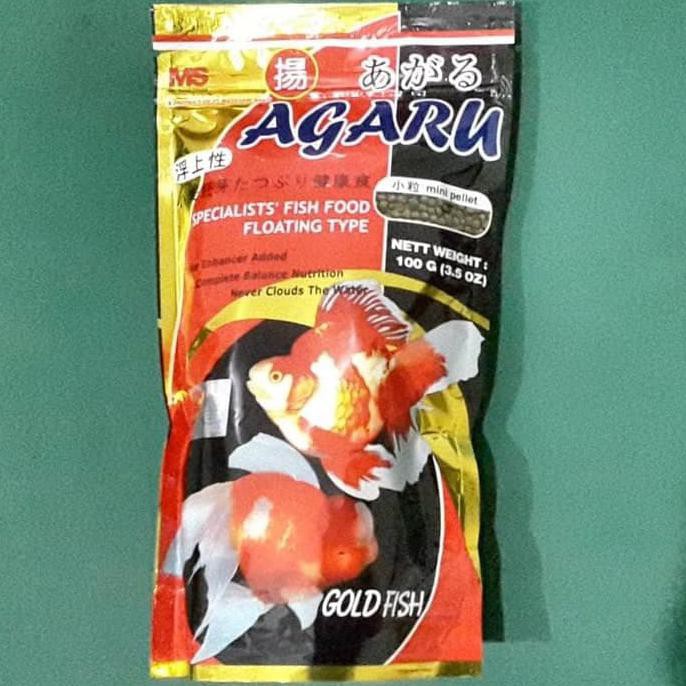 

PAKAN MAKANAN PELET IKAN KOKI AGARU FLOATING MENGAMBANG