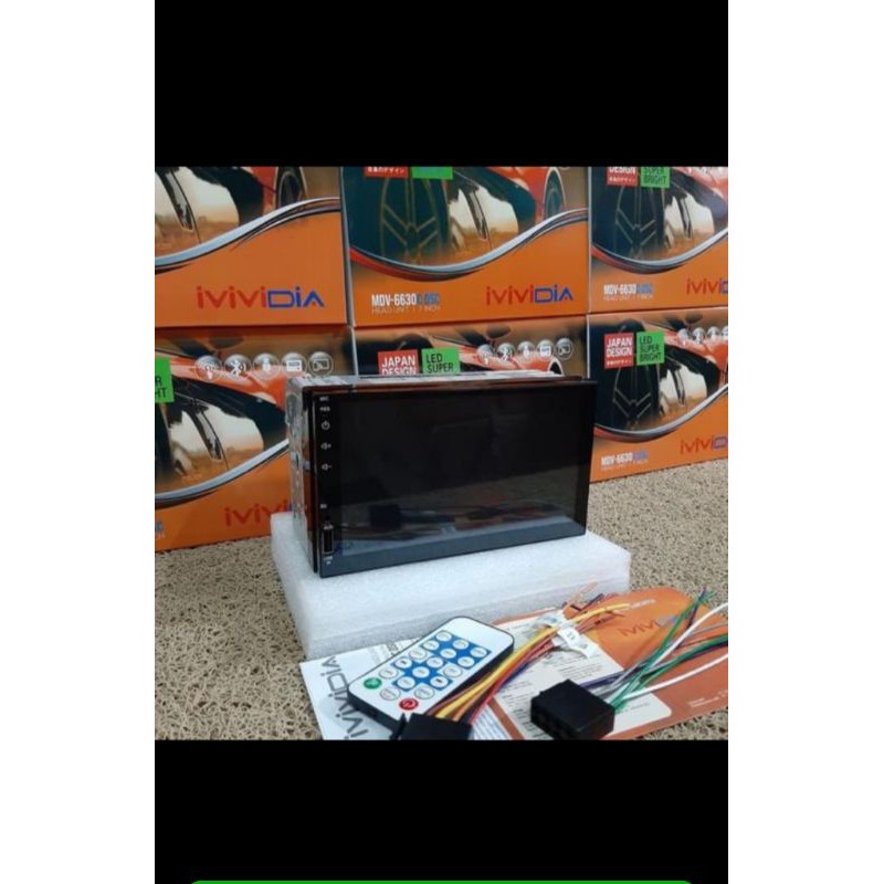 Head Unit Mvidia 7 inch Full Touchscreen Fitur Lengkap Bluetooth Screen Mirroring Headunit ivividia