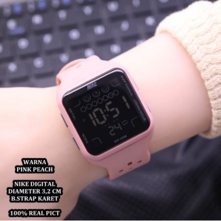 ( BISA COD ) JAM TANGAN WANITA/CEWEK NIKE NK-61664QL KOTAK DIGITAL BEST SELLEERR..!!!