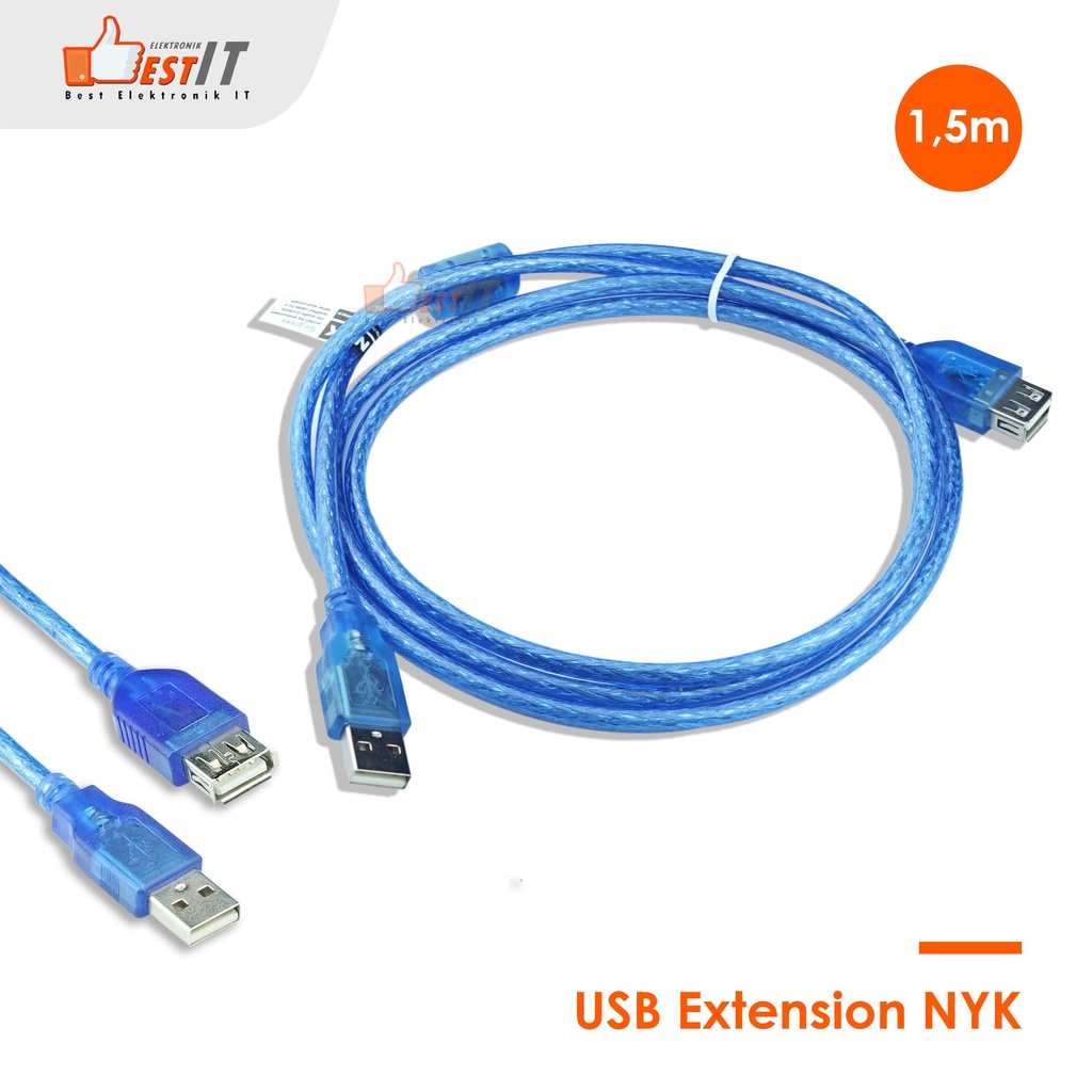 Kabel Usb Extension panjang 1,5 meter NYK