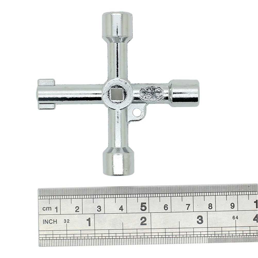 DIHAKI Kunci Pas Multifungsi 4in1 Elevator Cross Triangle Key LXX3116