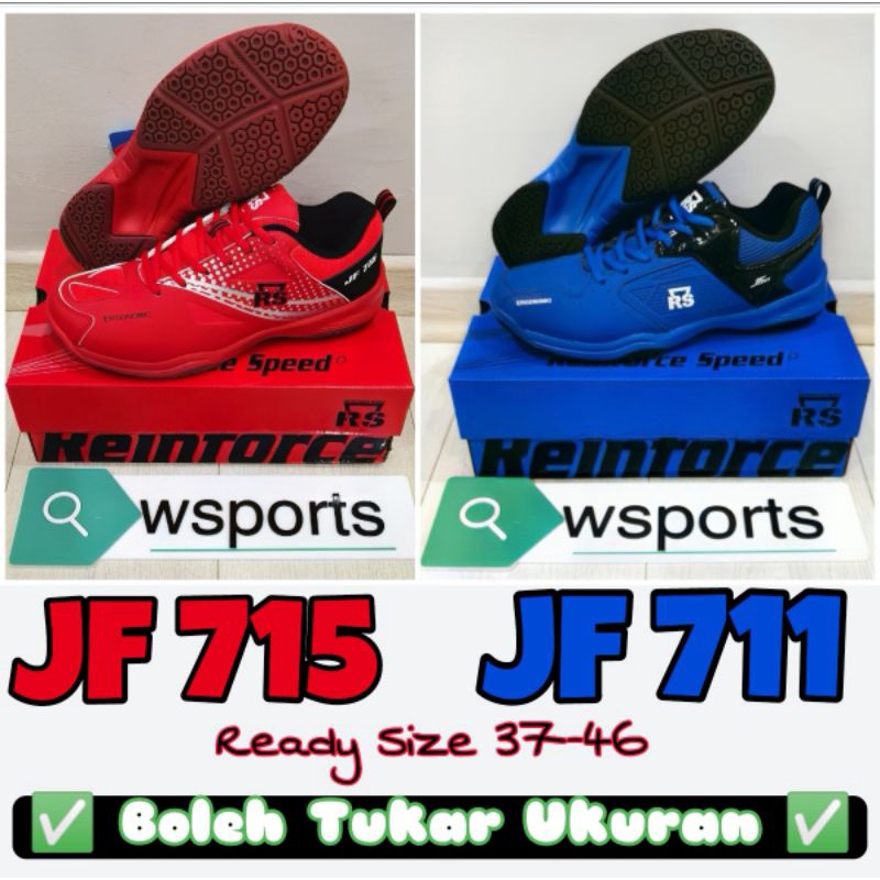 [[Boleh Tukar Ukuran]] Sepatu Badminton RS JF 715 716 717 721 722 Original