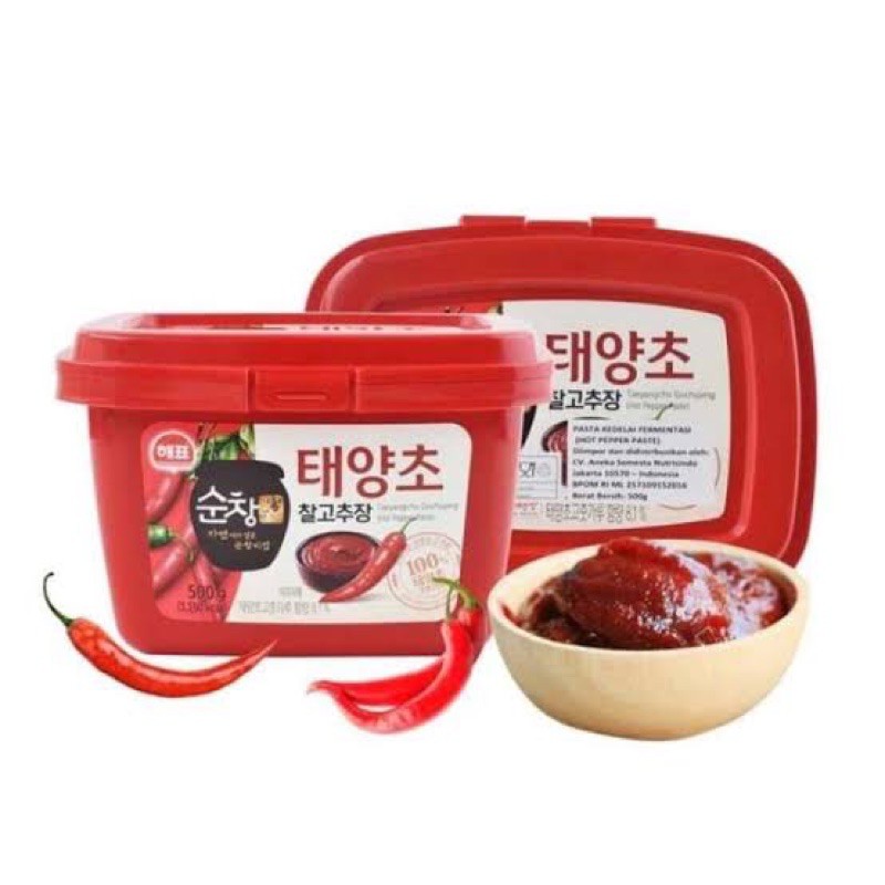 

GOCHUJANG / PASTA CABAI / PASTA FERMENTASI CABAI / PASTA CABAI KOREA / GOCHUJANG KOREA 500g