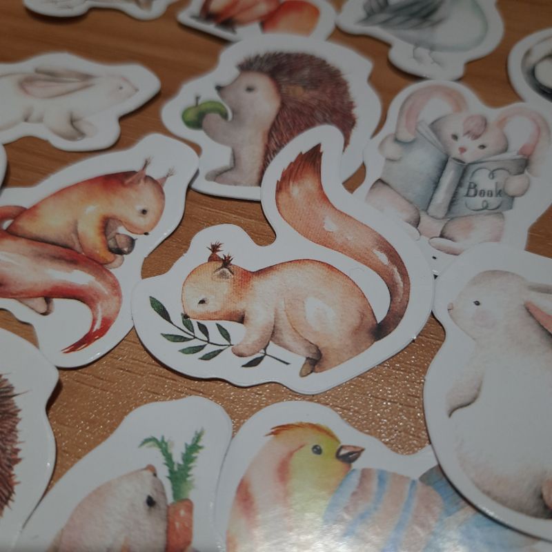 

STIKER AESTHETIC ┃STIKER LUCU GAMBAR HEWAN ┃CUTE ANIMAL STIKERS ┃STIKER DECO UNTUK JURNAL DAN SCRAPBOOK┃ STIKER HP & TUMBLR ( Random, 10 pcs )