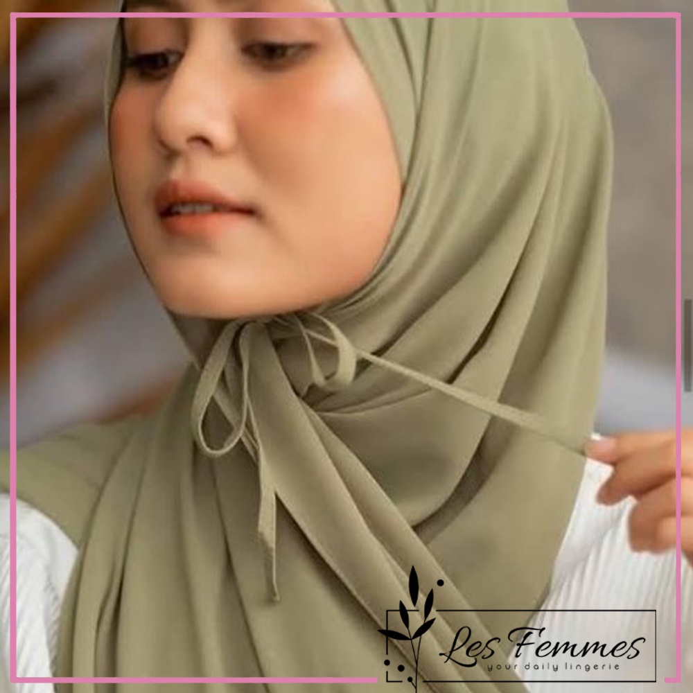 Hijab pashmina diamond premium model tali