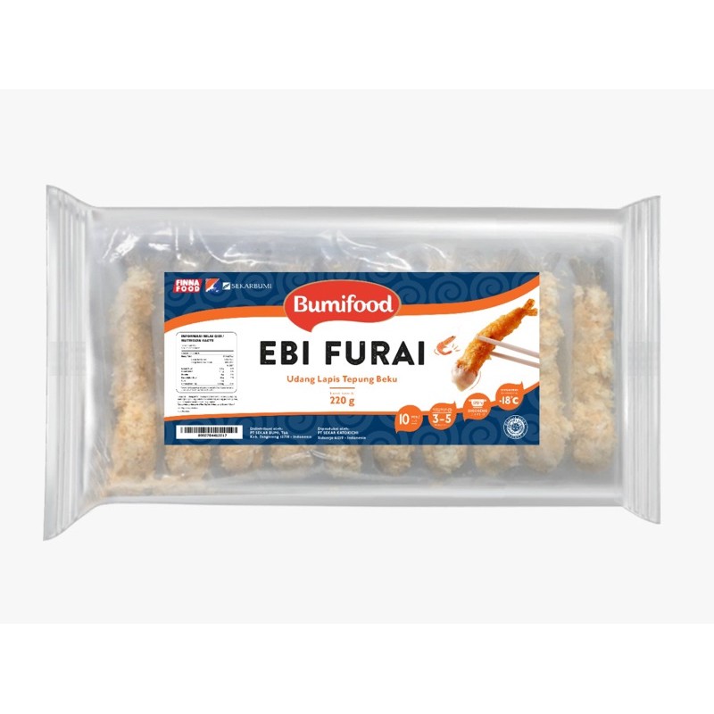 

Promo !! Bumifood Ebi Furai 220gr Garansi Enak Udangny Tebal