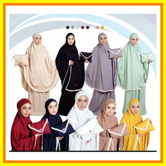 Mukena Polos Mukena Lebaran Lembut Terbaru Mukena Jumbo Mukena Bordir  Jumbo Traveling Nyaman Dipaka