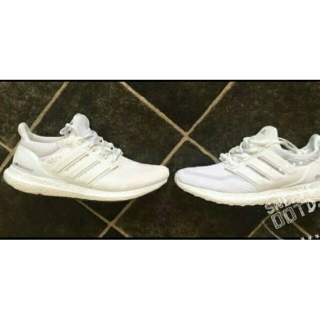 Sepatu pria wanita sneakers casual adidas ultra boost putih