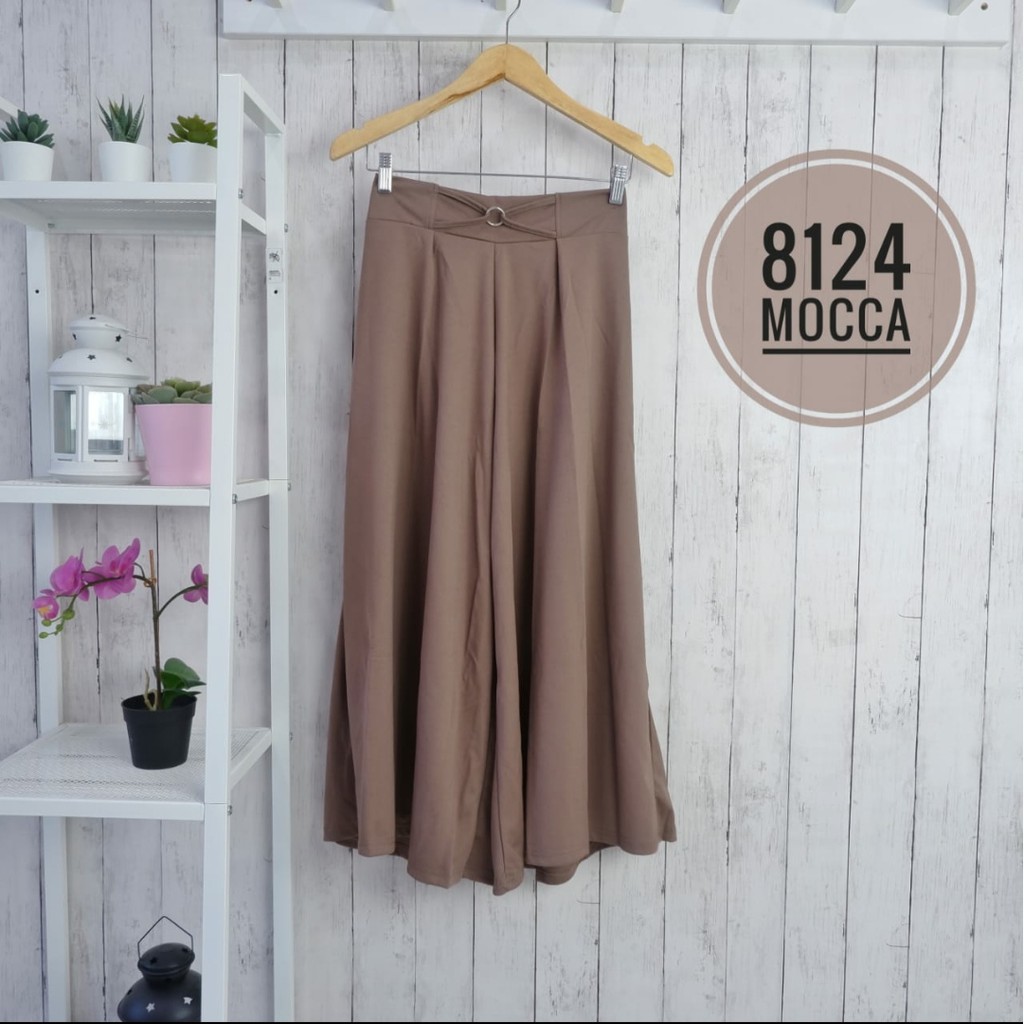 CELANA KULOT PANJANG WANITA 8124 BAGGY PANTS LUVALINE SUPER MURAH KUALITAS BAGUS