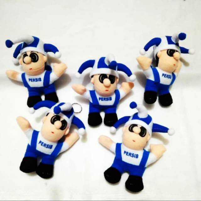 Boneka Persib gantungan kunci murah lucu murah