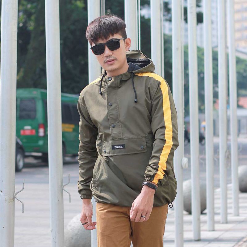 Jaket Pria Wanita Cougle Float Noise Parasut Touring Hiking Motor Waterproof Original Premium