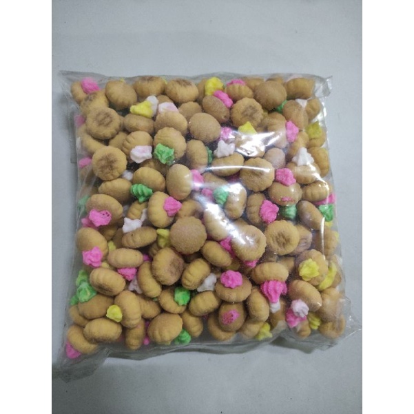 

Kue Biskuit Kancing / Gem Rose / kue jadul kembang gula 250 gram