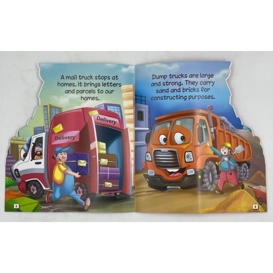 All About Me Transportation Vehicles Storybook buku cerita seri transportasi