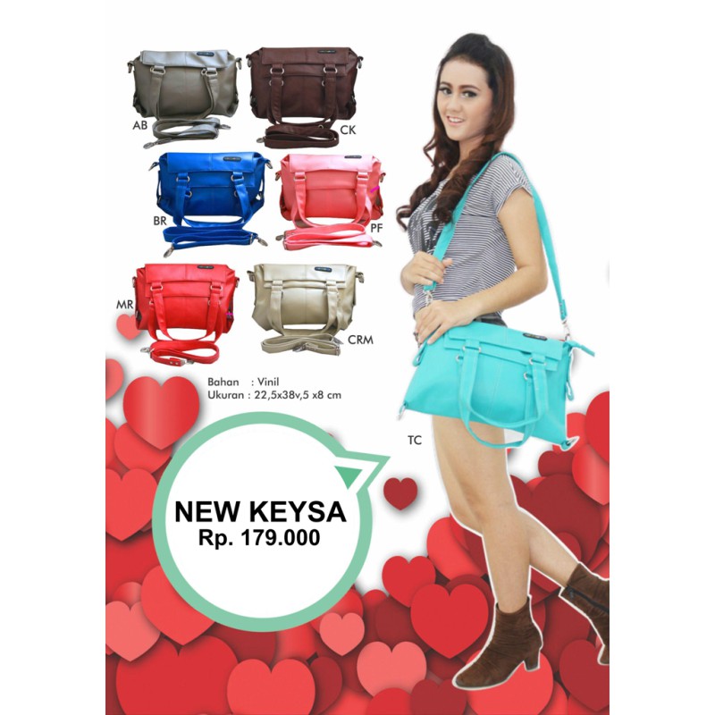 Tas Selempang Rumah Warna Keysa