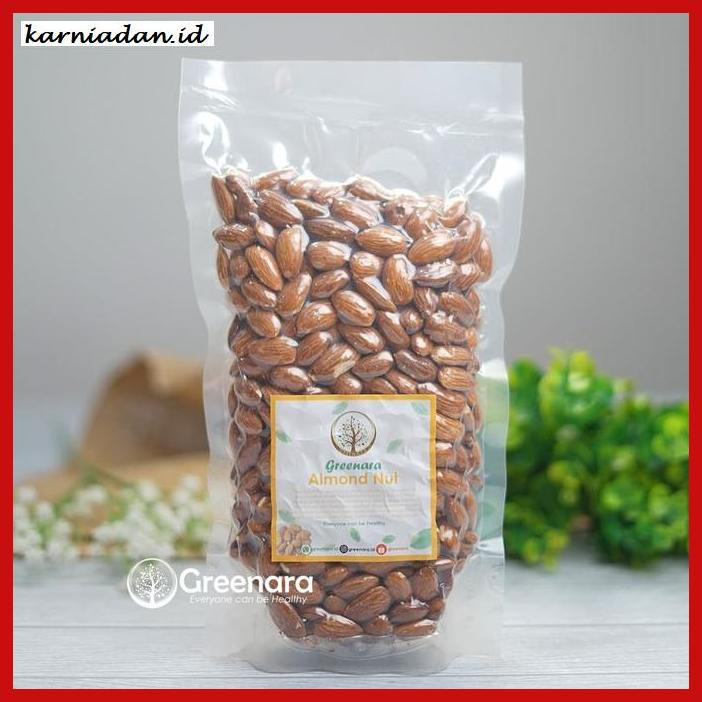 

MAKANAN-RINGAN- ROASTED ALMOND WHOLE 500GR / KACANG ALMOND PANGGANG 500GR -BERMACAM-MACAM.