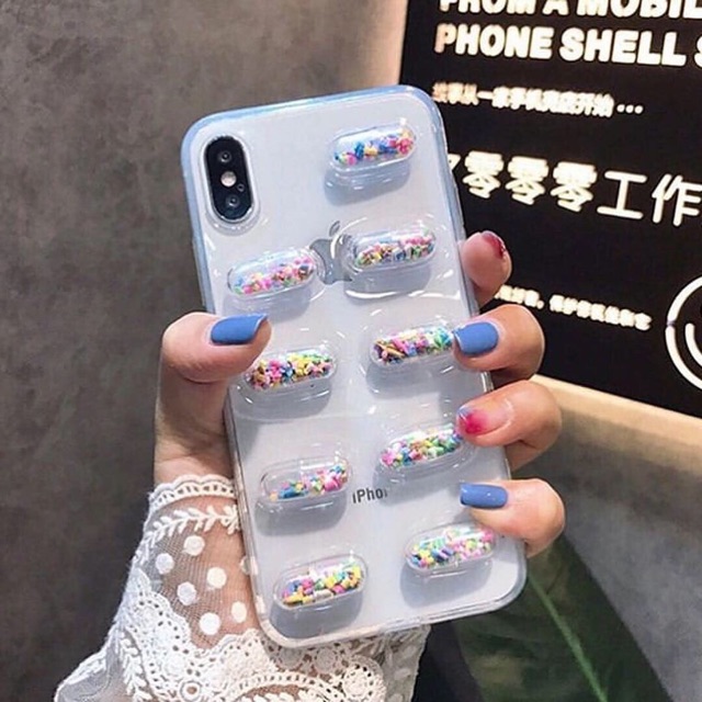 Capsule Meses Case iPhone Oppo Vivo Xiaomi Samsung A01 A31 A51 A71 A50 A21s A80 A10s A20s A80 M51 S9