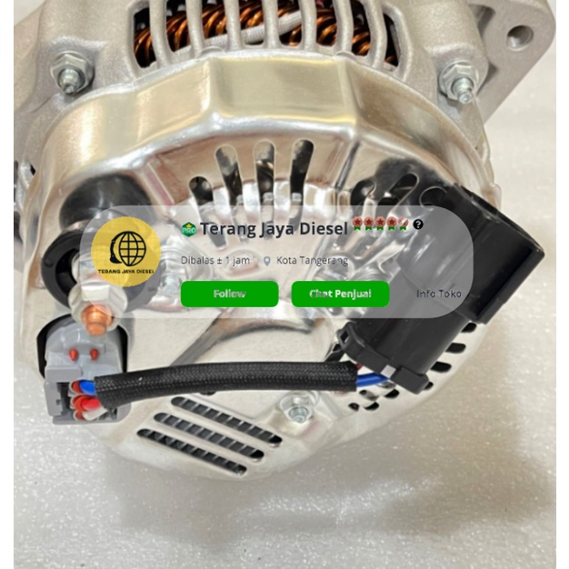 ALTERNATOR PC200-8 24V 60A KOMATSU 600-861-6410