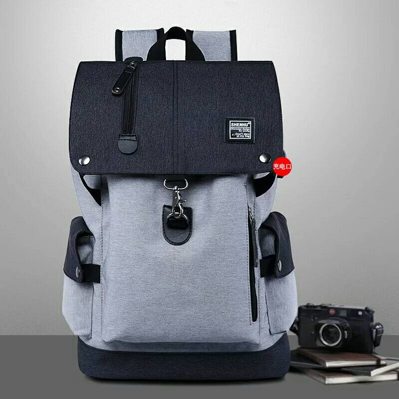 Top Tas Ransel Pria RDN 015 Distro Bandung Ransel Punggung Backpack Cowok Keren Sek BRAN NB-Tp F7B55