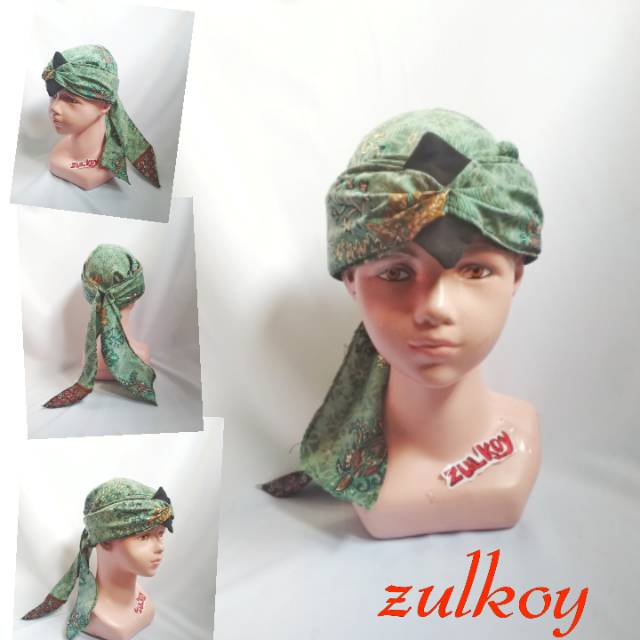 Blangkon Totopong Bando Udeng Ikat kepala Jawa Sunda