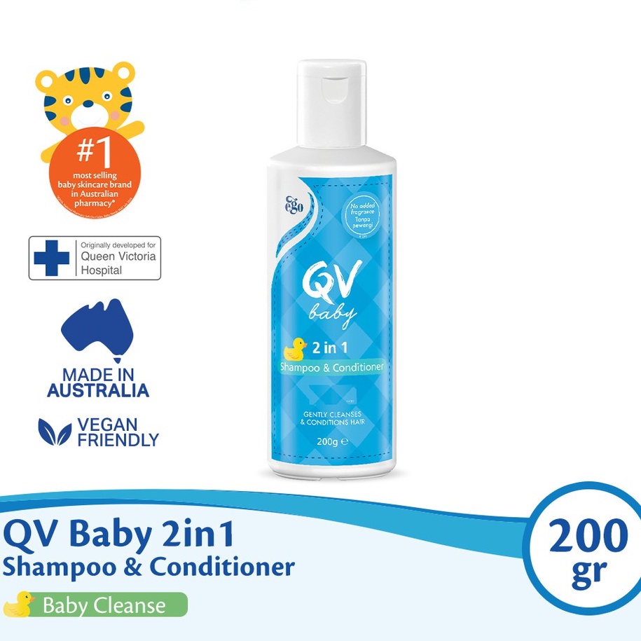 QV Baby 2n1 Shampoo &amp; Conditioner 200gr