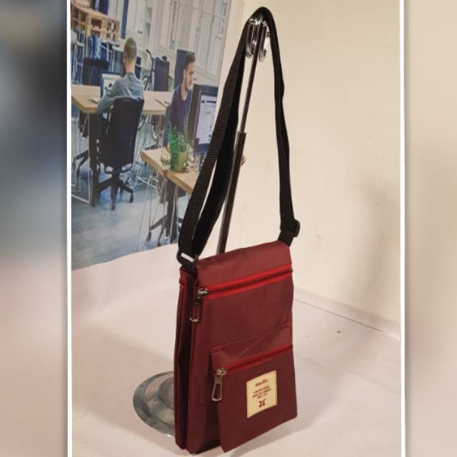 Tas slempang tas hp Tas dompet slempang pria wanita air bone