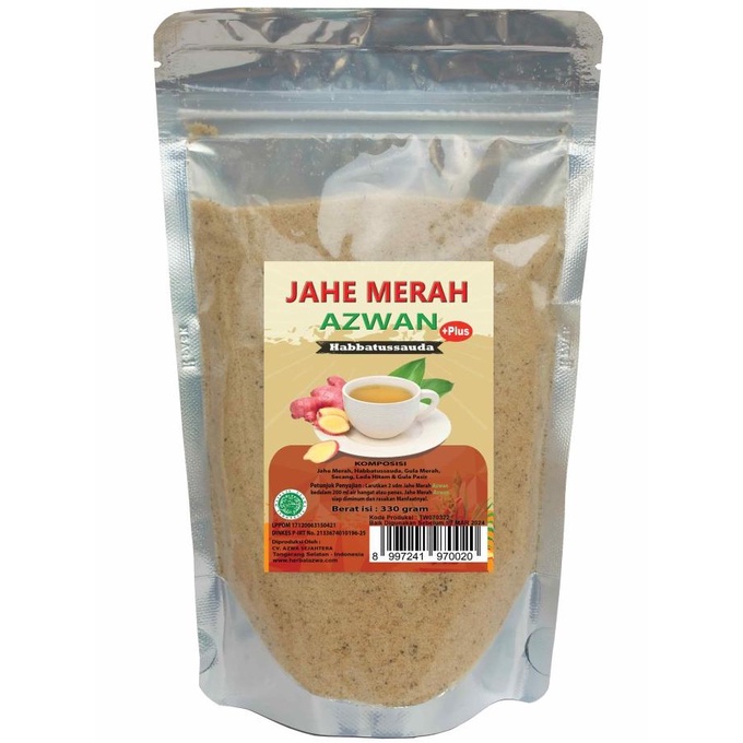 

Jahe Merah Bubuk Kemasan 330 Gram