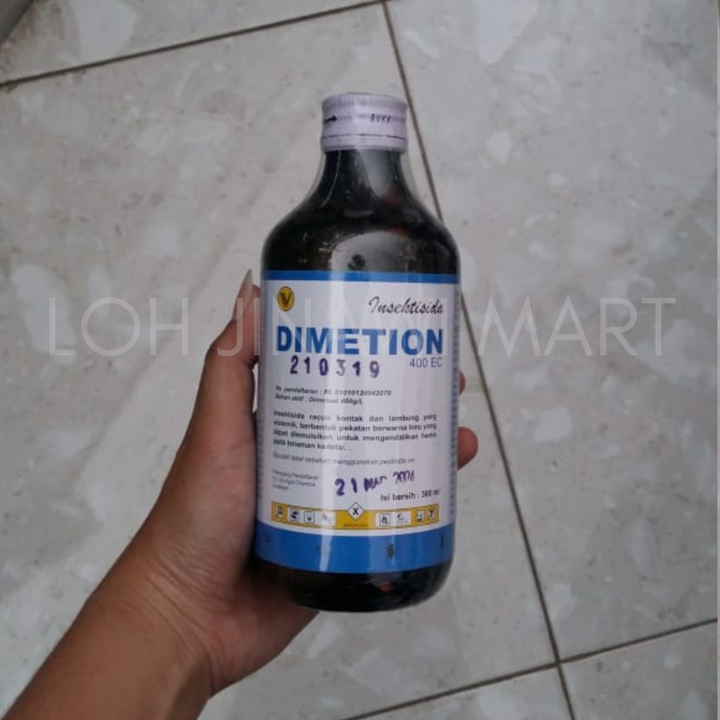 Insektisida Dimetion Dimetoat 400EC Setara Kanon Dimacide Sidajos 300ml Obat Lalat