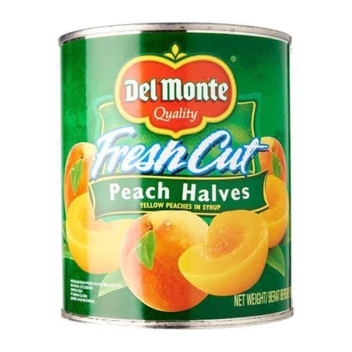 

Kalengbuah- Delmonte Peach Halves 825Gr -Buah-Kaleng.