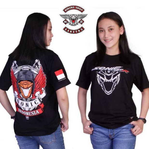 COD Kaos pria Honda Sonic Kaos honda Sonic Kaos Sonic Baju Honda Sonic Kaos Bikers Honda Sonic