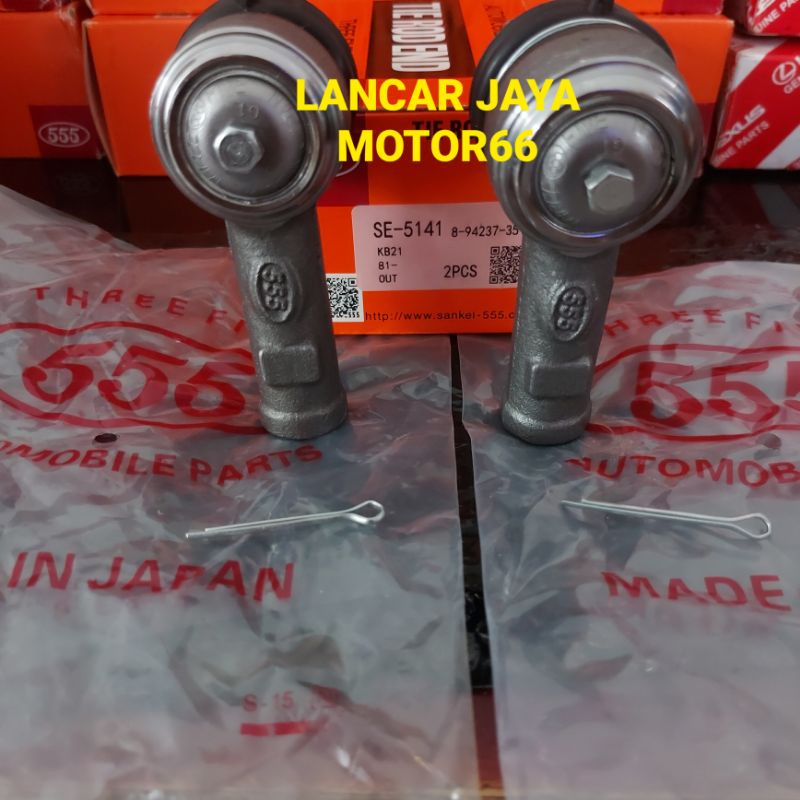 TIE ROD END ISUZU PANTHER  2.5 2.3 HARGA 2 PCS ORIGINAL 555 JAPAN