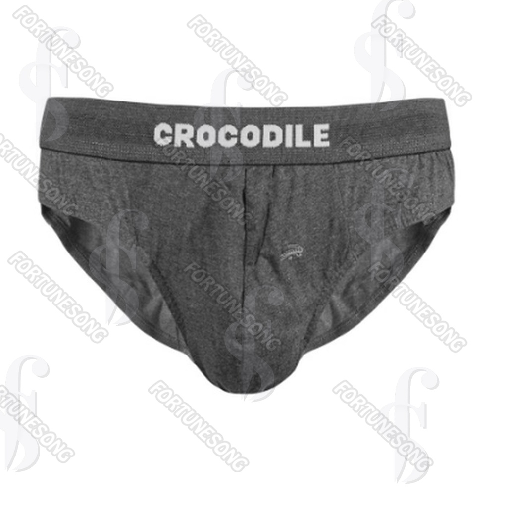 Crocodile Original - 2 Pcs Celana Dalam Pria Crocodile Sport Box Kuning Brief - CD Pria Crocodile Original (1 box isi 2 pcs)