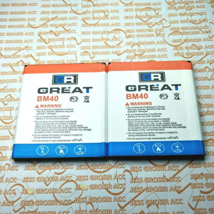 Baterai Battery GREAT Double Power XIAOMI Redmi 2 2S Mi 1S 2A BM40 BM41 BM44