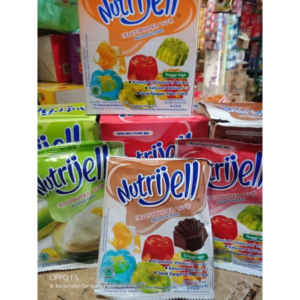 

Nutrijell Jelly Powder aneka Rasa Buah dan Cokelat