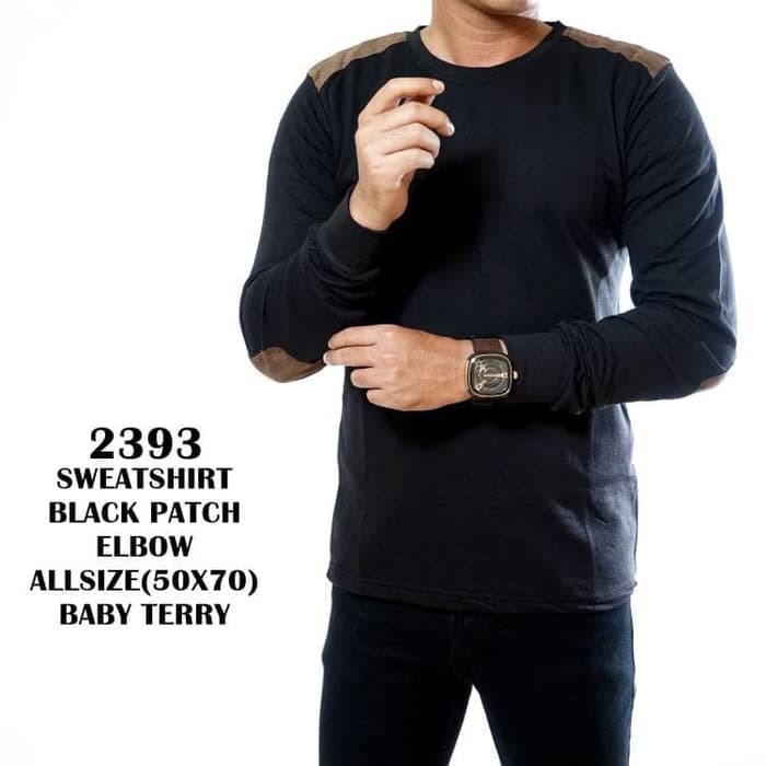 Pakaian Pria PPKS22Best Quality  Kaos Lengan Panjang Pria | Sweatshirt Sweater Baju Cowok