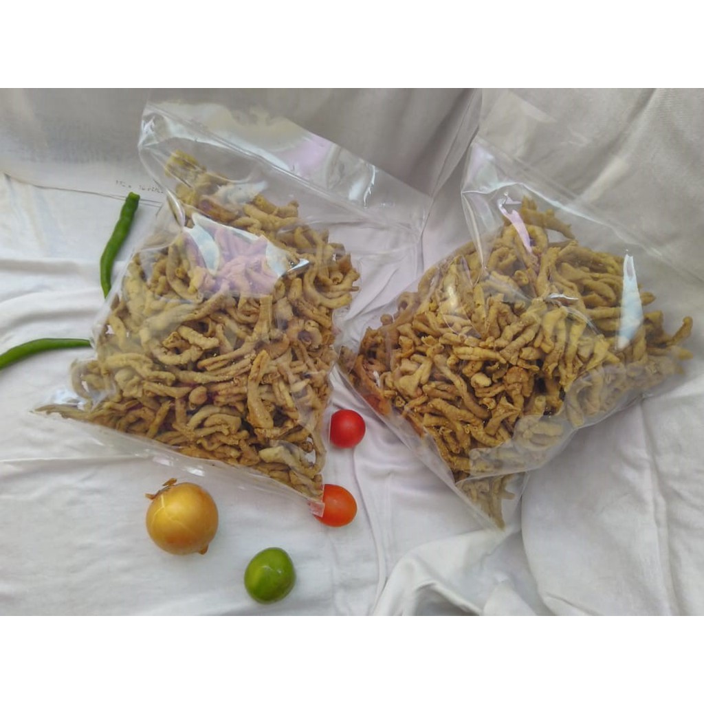 

Keripik Usus Ayam 1 Kg Original Kripik Usus Ayam 1000 gr