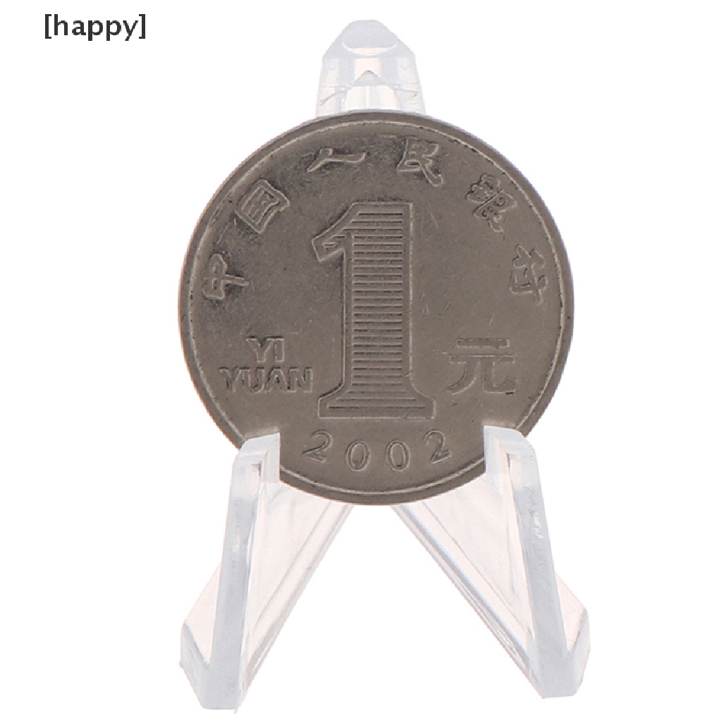 Ha 1pc Stand Display Holder Koinmedalibadgekartu Pos Untuk Koleksi