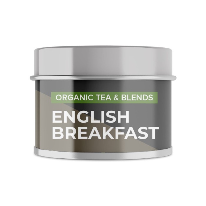 

TEH-DAUN- ENGLISH BREAKFAST | MINI TIN | COCODELI BY HAVELTEA ORGANIC |TEH HITAM - LOOSE LEAF 15G