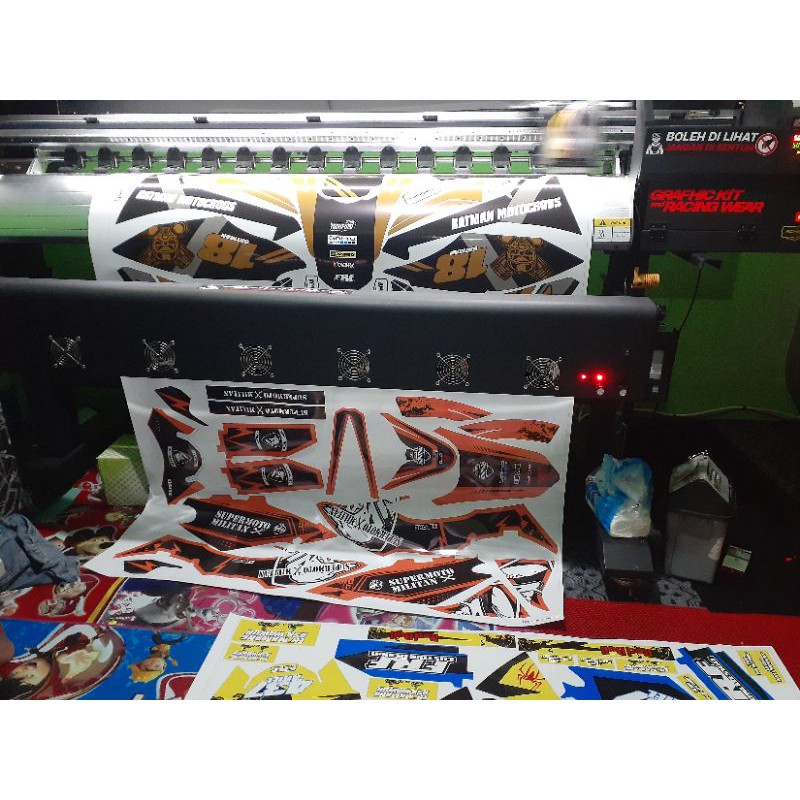 Decal KLX BF 150 simple