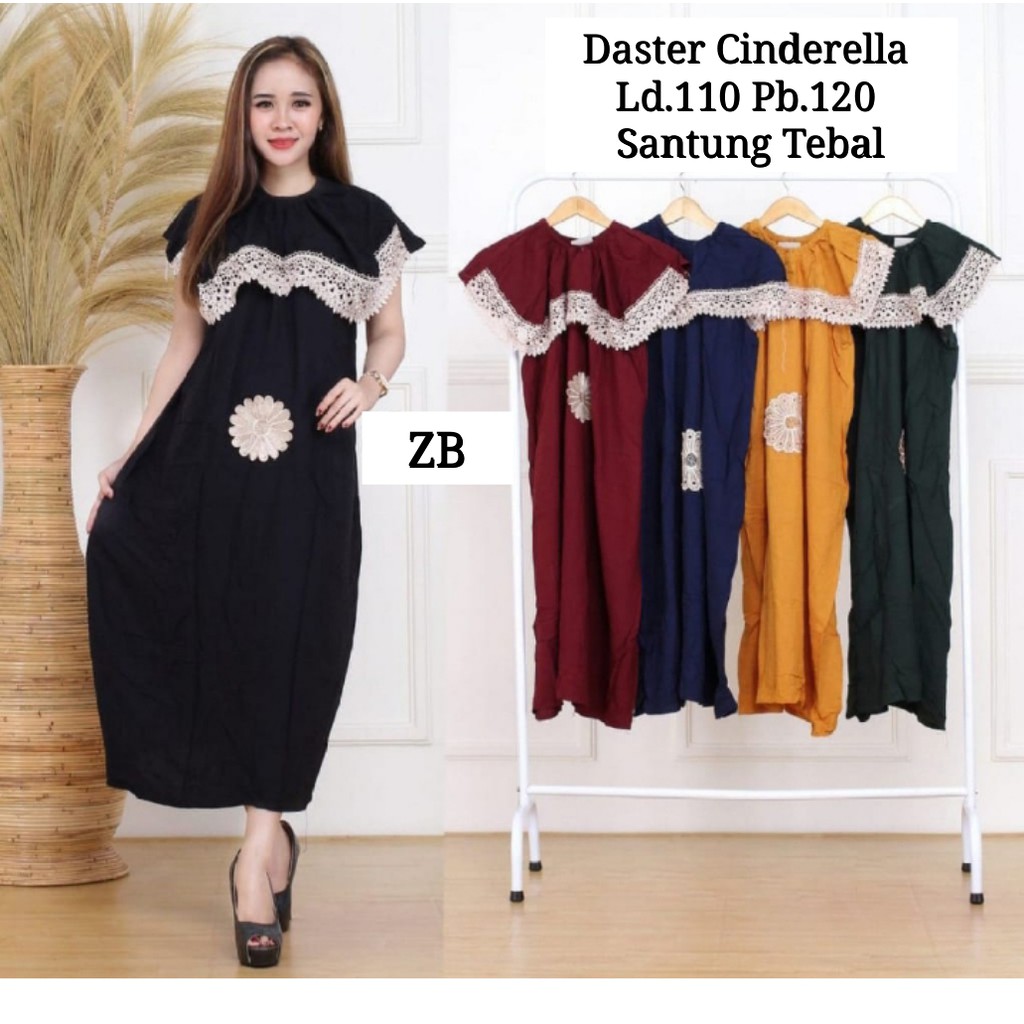 Daster Renda Cinderella arabian dewasa JUMBO / BIG SIZE