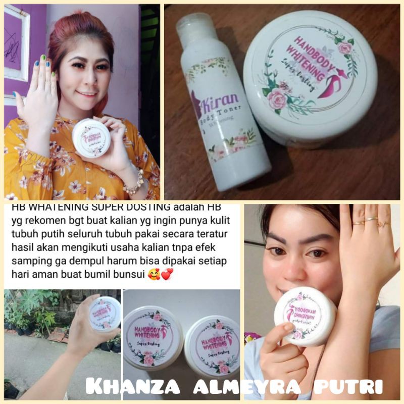 handbody super  Kiran skincare pemutih tanpa suntik pemutih