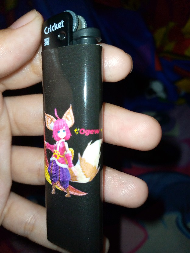 Korek Cricket Custom / Korek Api Custom / Korek Custom / Korek Criket Custom Wajah Pattern