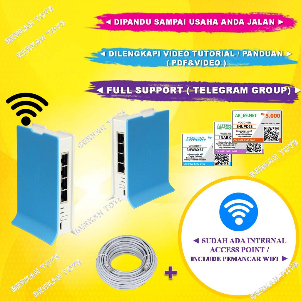 Mikrotik Rb941 Rb 941 2nd Tc Hap Lite Full Setting Sistem Voucher Hotspot Siap Pakai