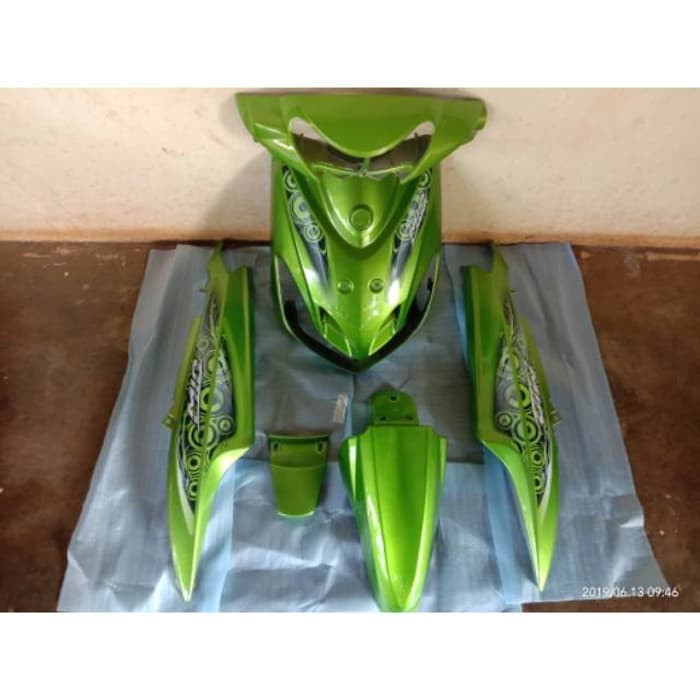 body mio smile hijau full set