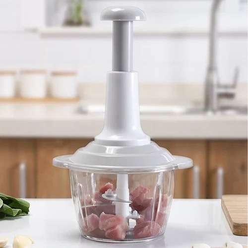 Slap Chop Blender Manual Tekan Pencacah Daging Chopper Jumbo