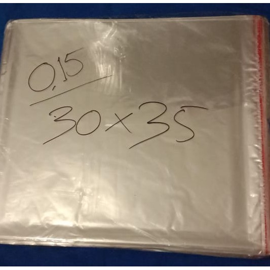 

DISKON BESAR!!! Plastik OPP LEM KONVEKSI Uk ( 30 x 35 ) Tbl ( 0.3 )